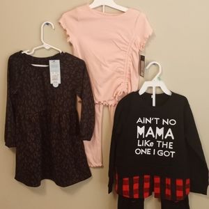 Lot of 3 Brand new clothes Sz 3T
